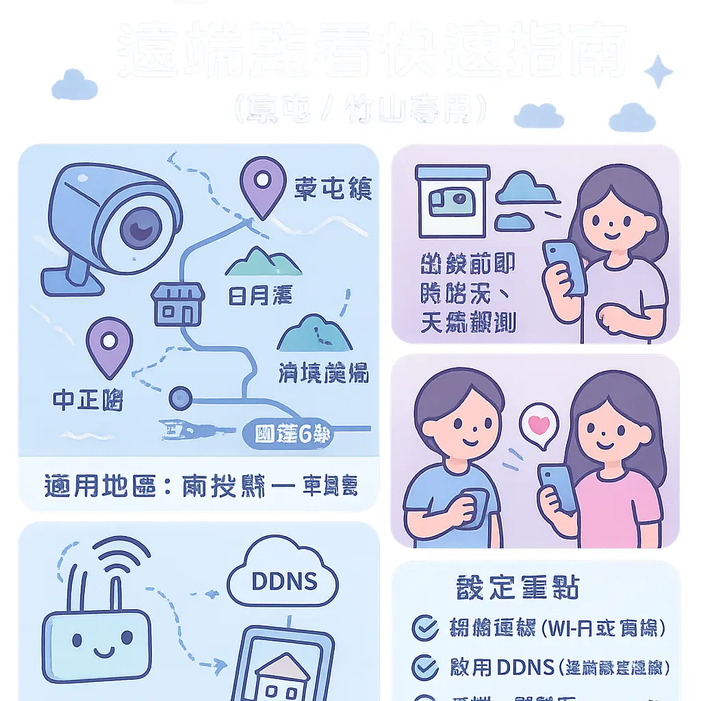 草屯監視器 - 竹山鎮