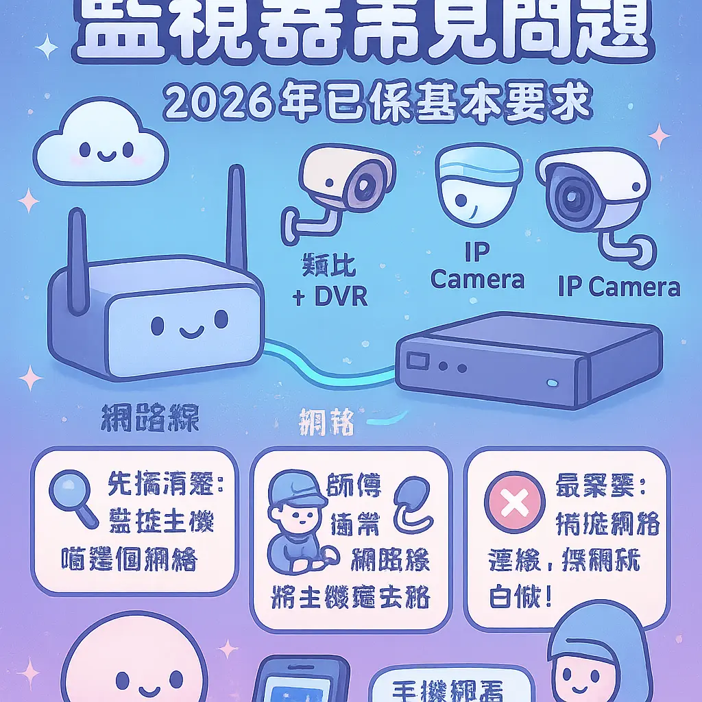 監視器常見問題 - Camera