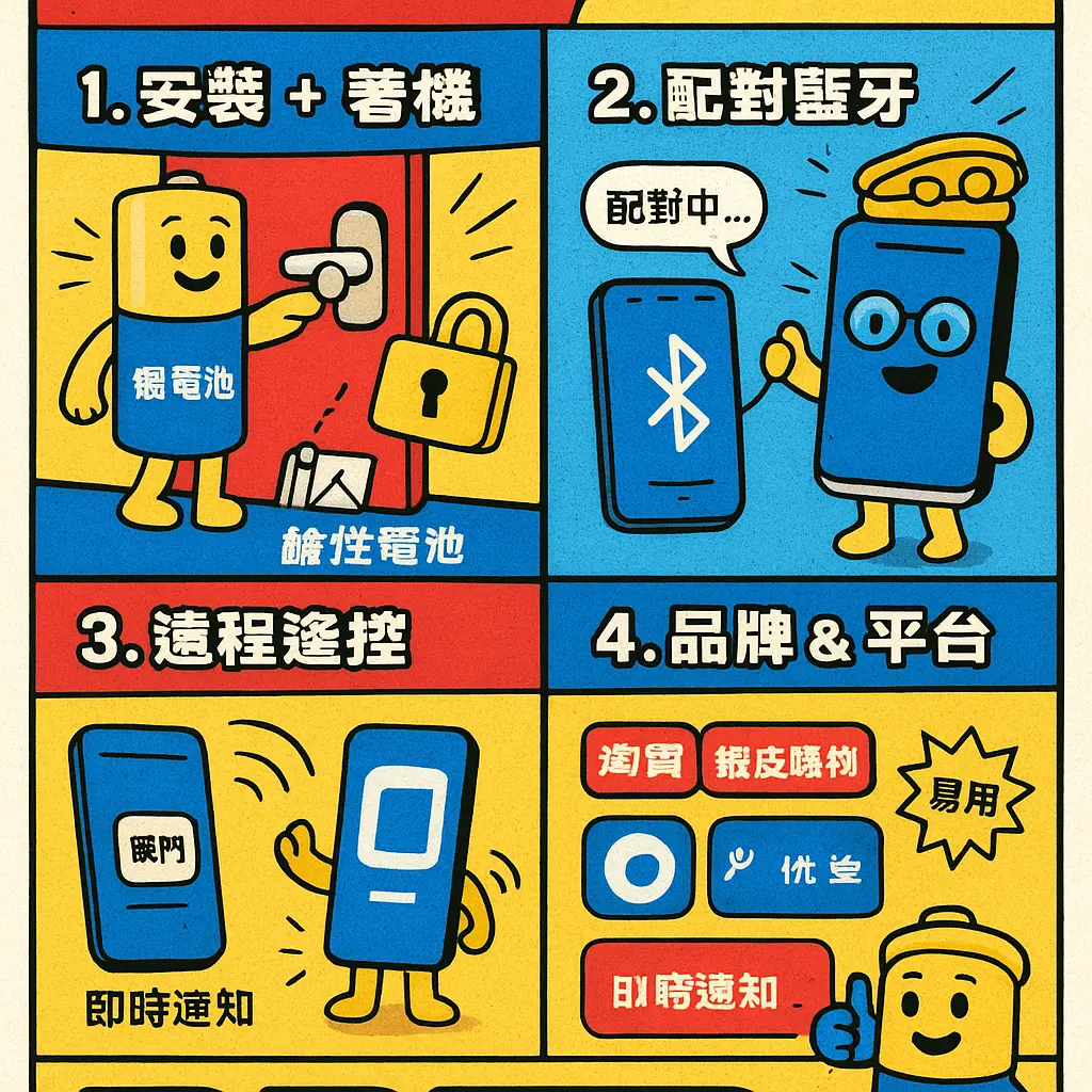 便當鎖 - 鋰電池