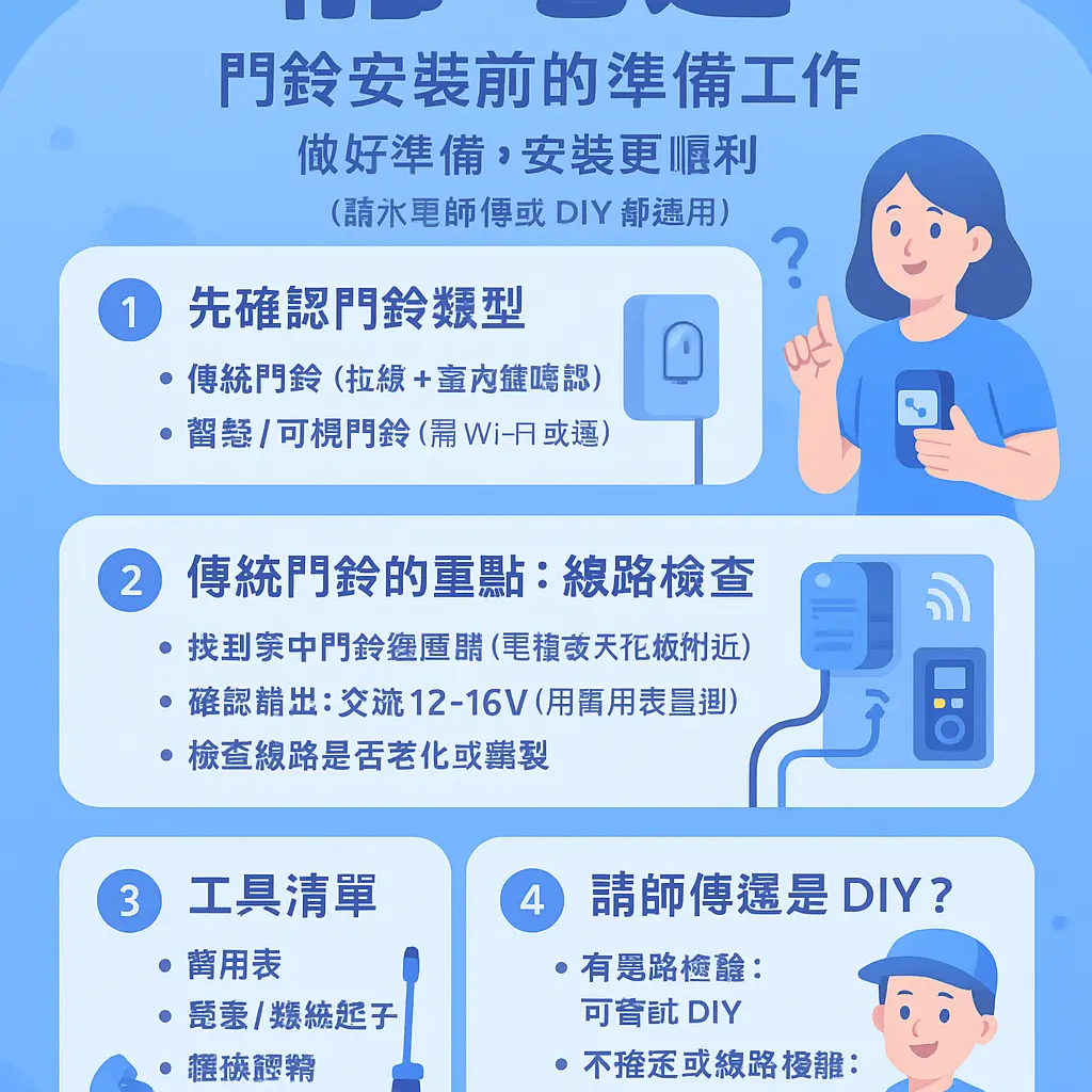 門鈴安裝 - 弱電通