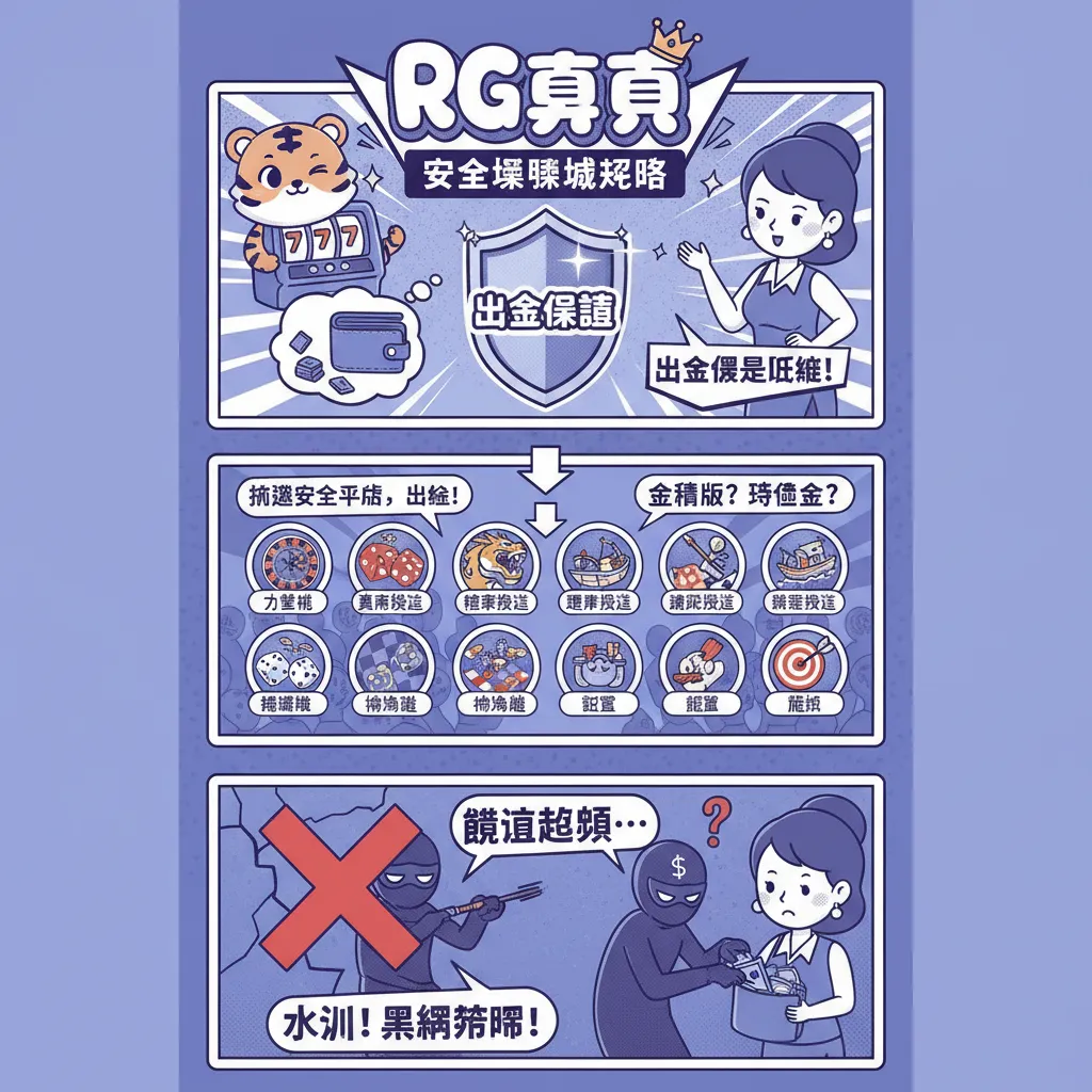 挑選安全線上娛樂城：rg真人出金保證與優惠攻略
