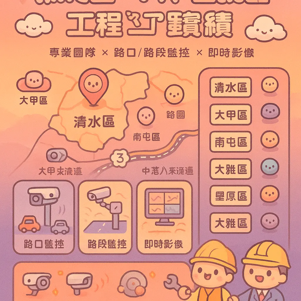 大甲監視器 - 清水區